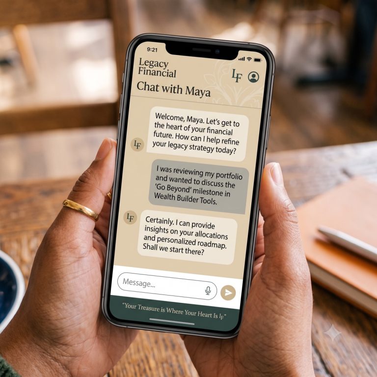 Direct advisory consultation in the Legacy App